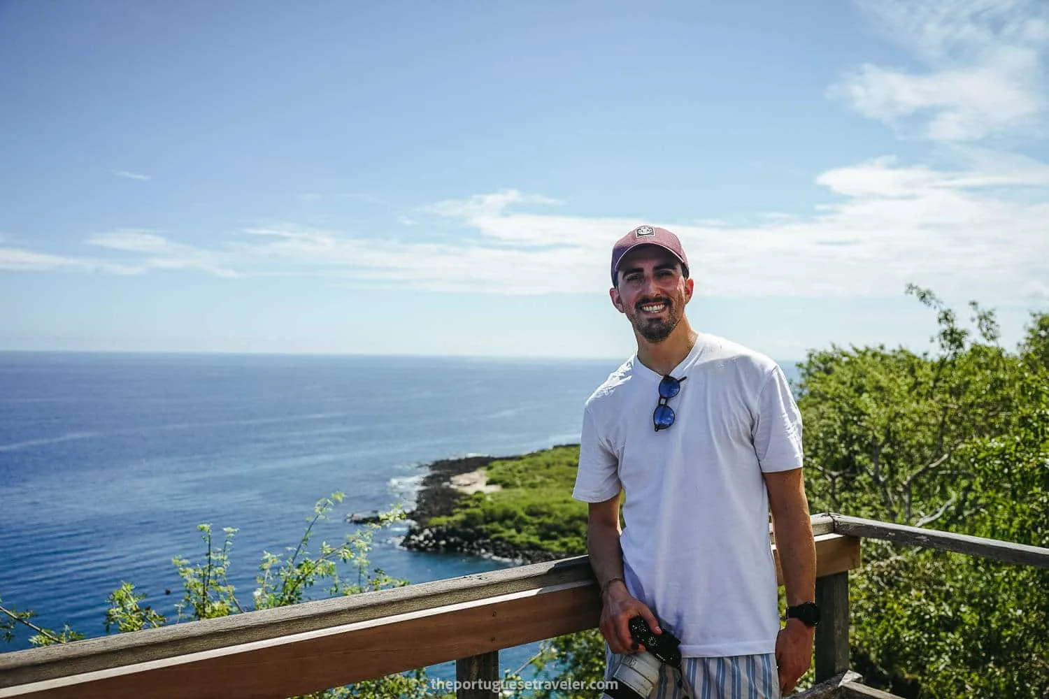 Me at Cerro Tijeretas taking some panoramas