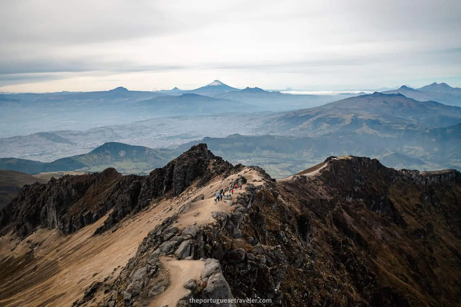 Climbing Pichincha Volcano (4784m) in Ecuador