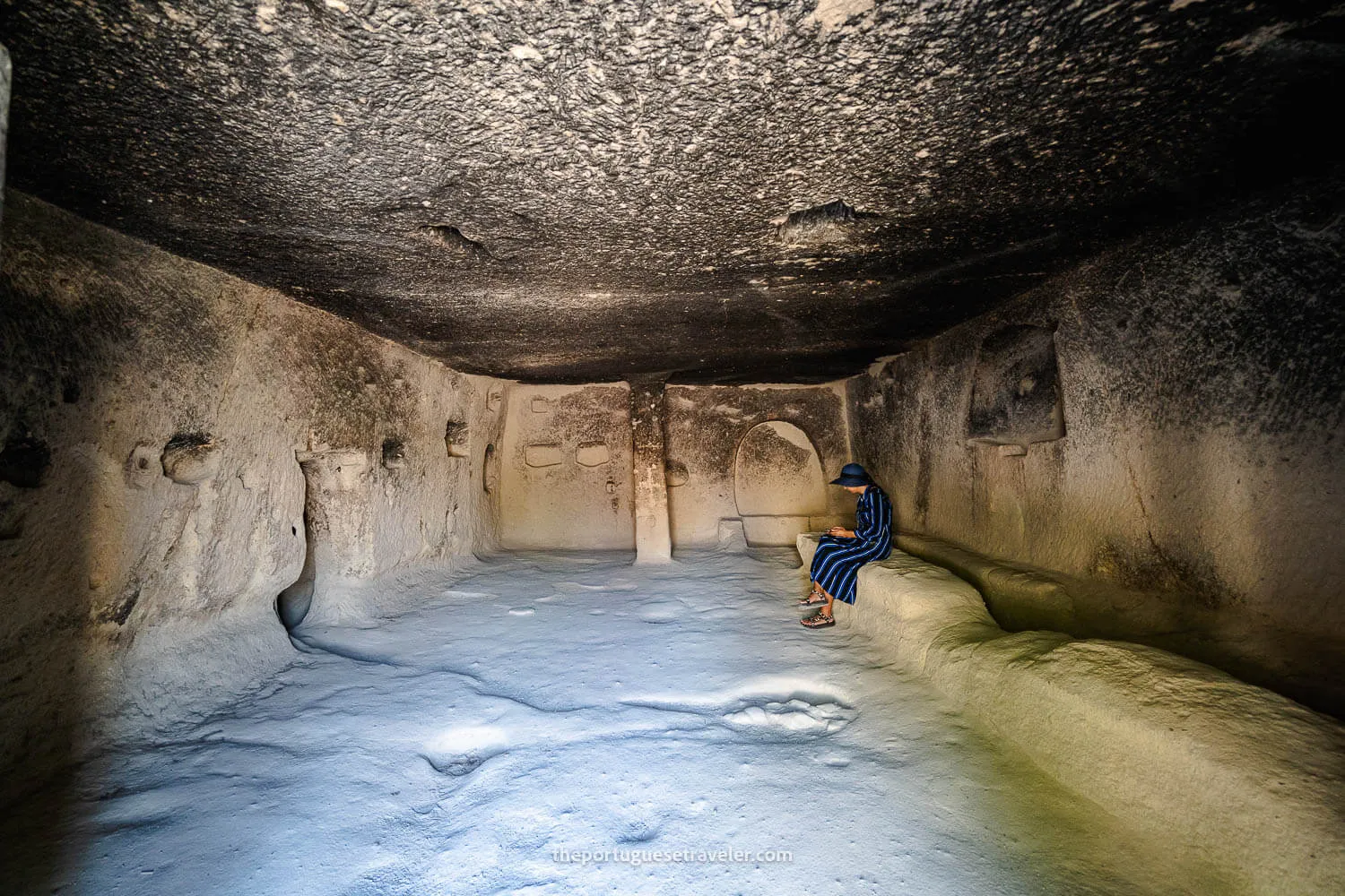 The interior of Göreme Open Air Museum in Cappadocia