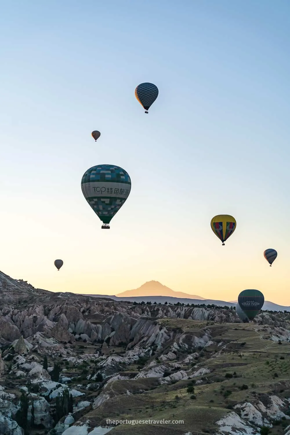 Mount Erciyes in the distance