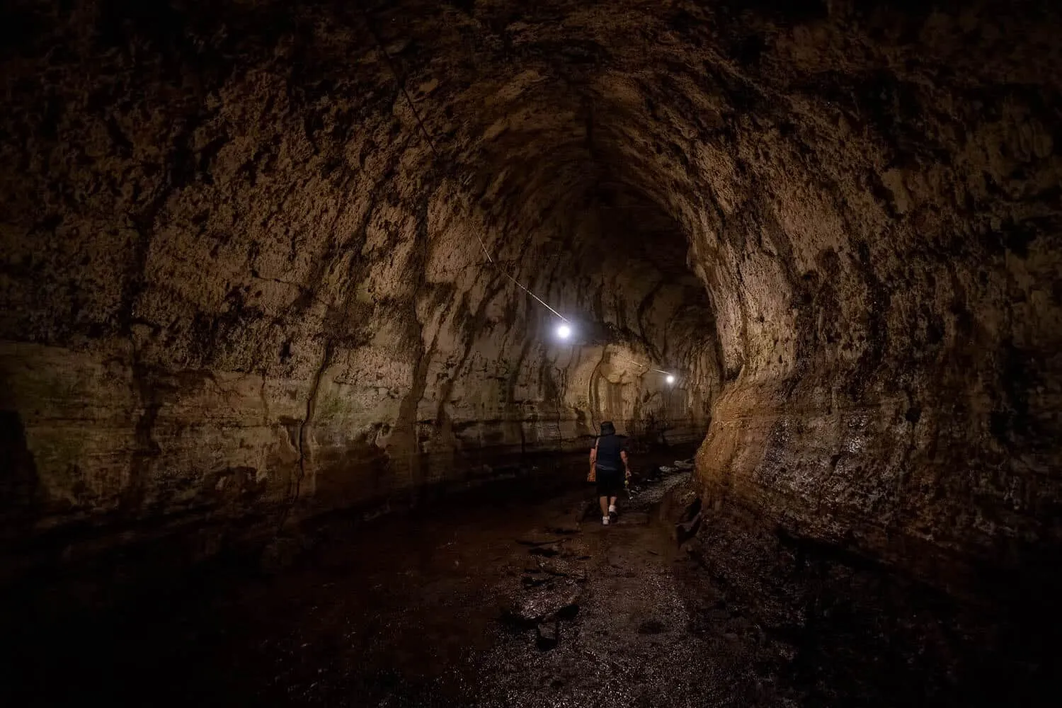 Lava Tunnels in Santa Cruz, Galapagos