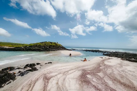 La Loberia beach in Floreana island