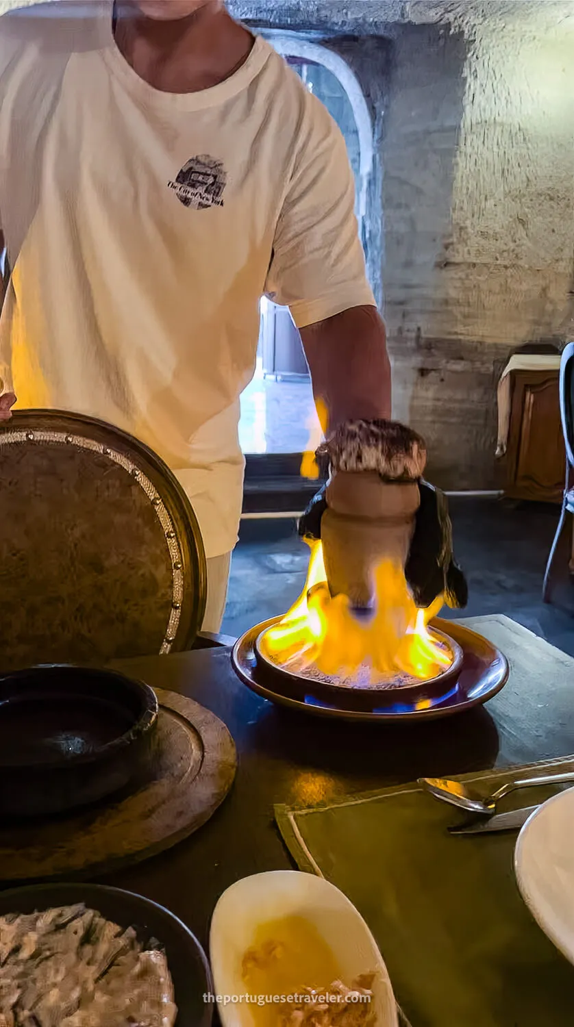 Testi Kebap - Clay Kebab in Cappadocia
