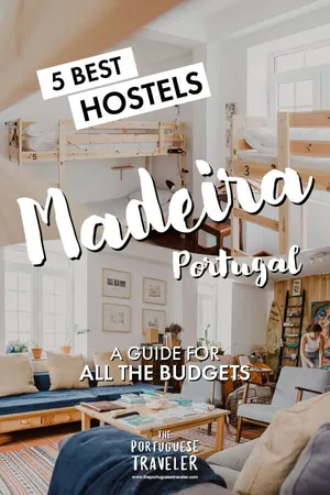 5 Best Hostels in Madeira, Pinterest pin