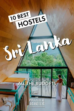 10 Best Hostels in Sri Lanka, Pinterest pin