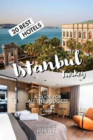 20 Best Hotels in Istanbul, Turkey, Pinterest pin