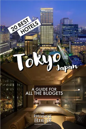 20 Best Hotels in Tokyo, Japan, Pinterest pin