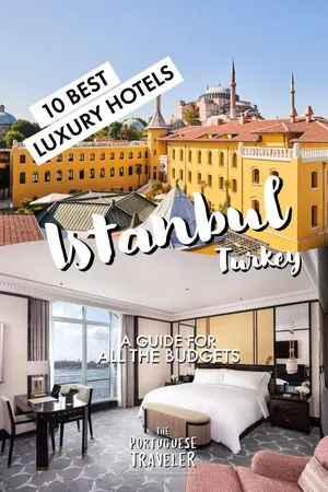 10 Best Luxury Hotels in Istanbul, Turkey, Pinterest pin