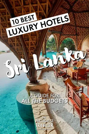 10 Best Luxury Hotels in Sri Lanka, Pinterest pin