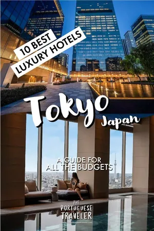 10 Best Luxury Hotels in Tokyo, Pinterest pin