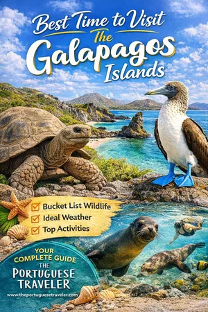 Best Time to Visit the Galapagos Islands, Pinterest pin