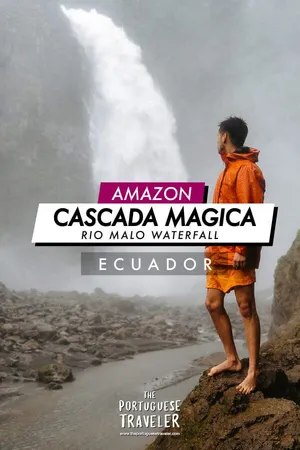 Cascada Magica (Rio Malo Waterfall), El Chaco, Pinterest pin