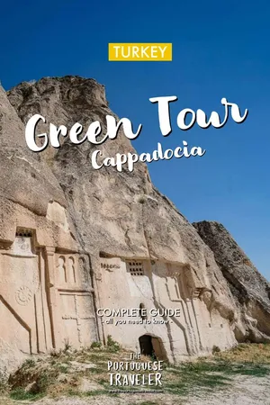 Cappadocia Green Tour, in Turkey, Pinterest pin