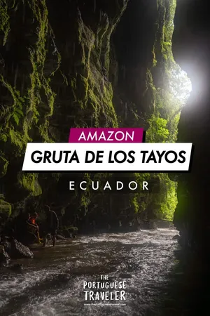 Gruta de Los Tayos, El Chaco, Pinterest pin