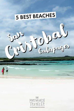 5 Best Beaches in San Cristobal, Galapagos, Pinterest pin