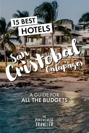 15 Best Hotels in San Cristobal, Galapagos, Pinterest pin