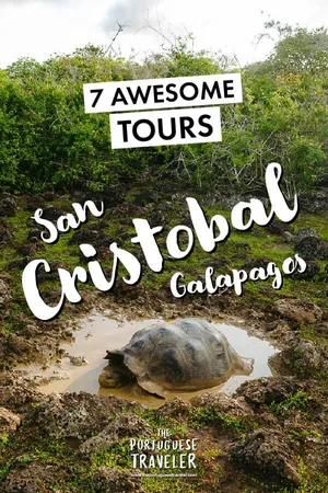 7 Awesome Tours in San Cristobal, Galapagos, Pinterest pin