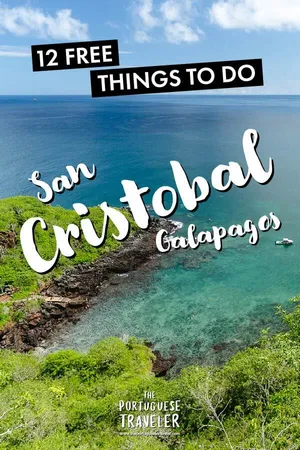 12 Free Things To Do in San Cristobal, Galapagos, Pinterest pin