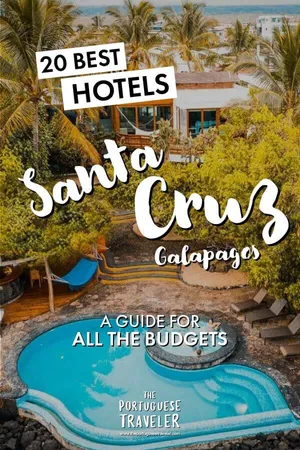 20 Best Hotels in Santa Cruz, Galapagos, Pinterest pin