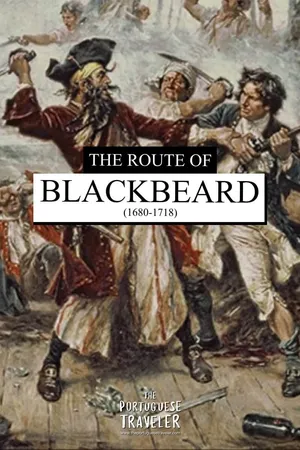 The Route of: Blackbeard, Pinterest pin