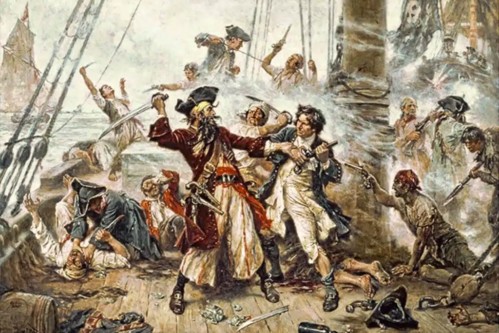 The Route of Blackbeard