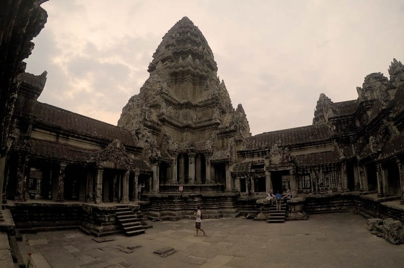 Angkor Wat Temple near Siem Reap in Cambodia