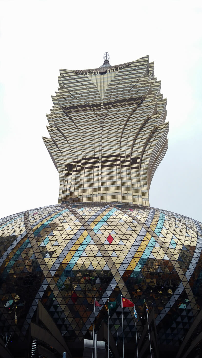 Grand Lisboa Casino Architecture in Macau, China