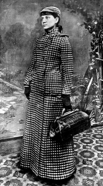 Nellie Bly Route Photo Newspapper