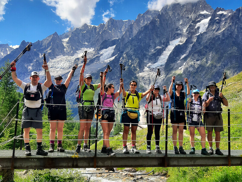 Tour du Mont Blanc 4 Days - Skyhook Adventure