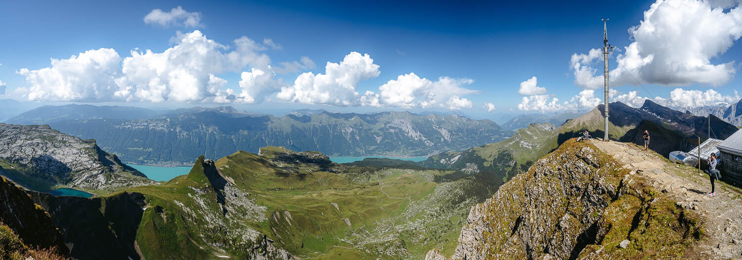 Panorama at the Faulhorn Summit