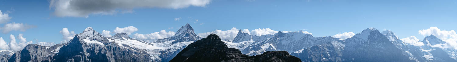 Panorama from the Faulhorn Summit