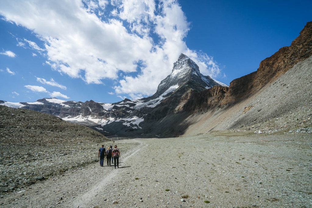 MATTERHORN GLACIER TRAIL IN ZERMATT