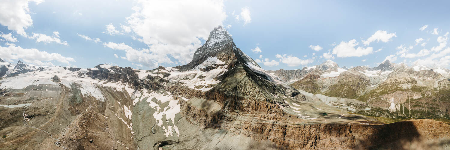 Matterhorn Drone Panorama