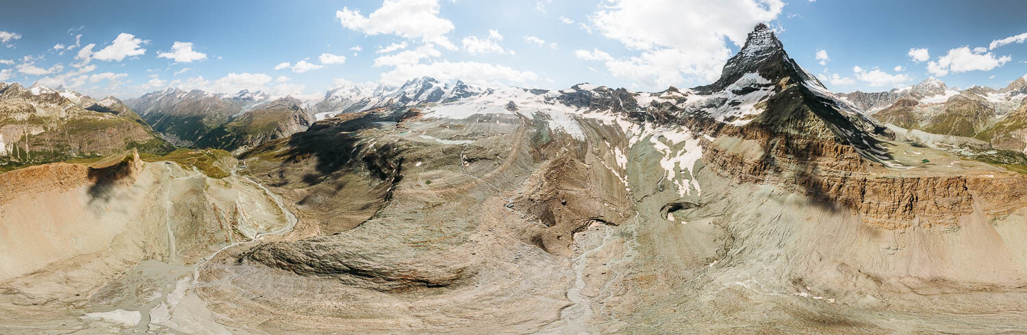Matterhorn Drone Panorama