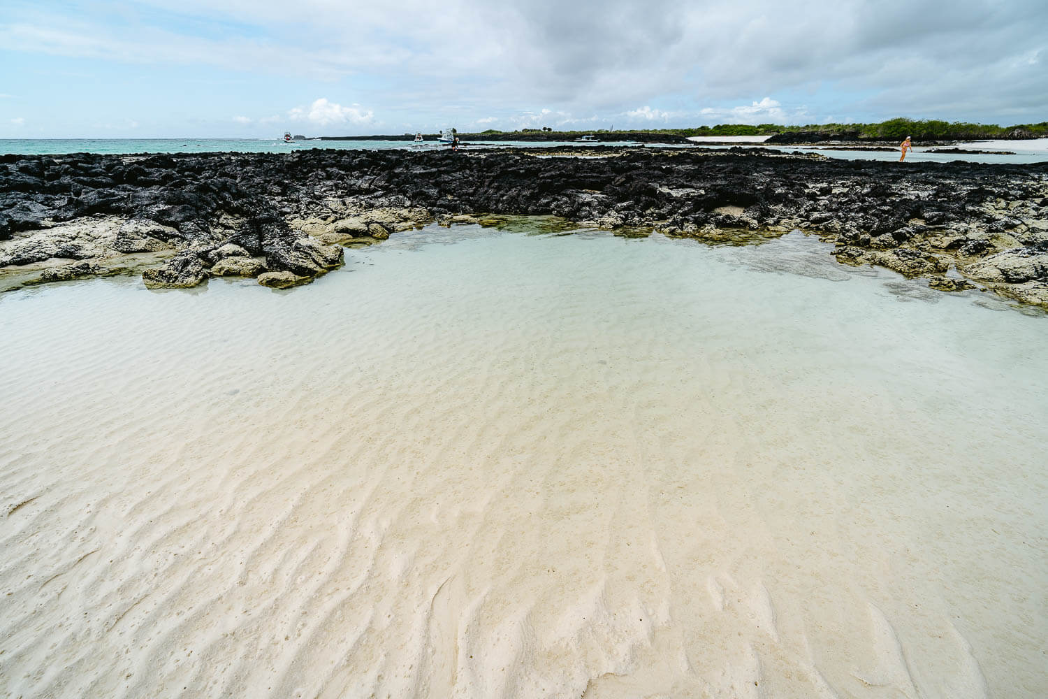 Bahia Rosa Blanca beach on the 360 tour San Cristobal