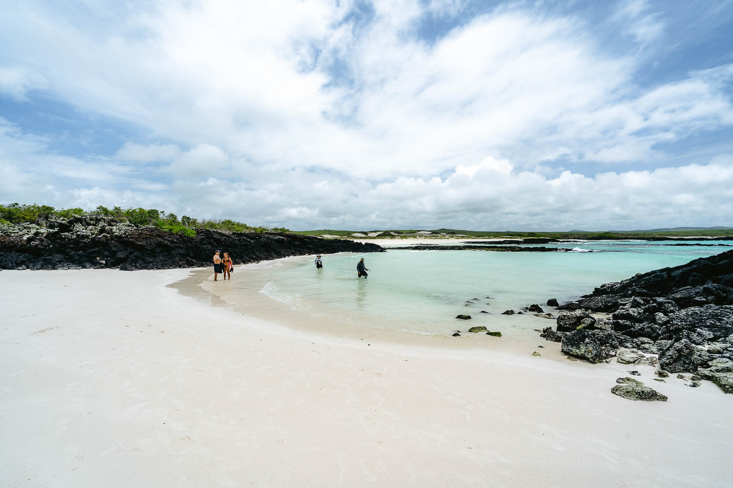 Bahia Rosa Blanca beach on the 360 tour San Cristobal, one of the best Galápagos Islands tours.