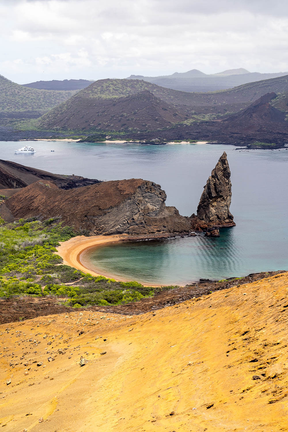 The Pinnacle Rock at Bartolomé Island