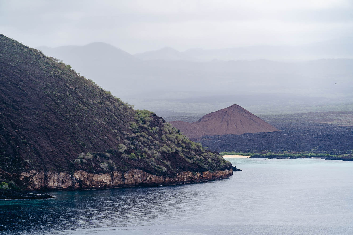 Isla Santiago view from Bartolome