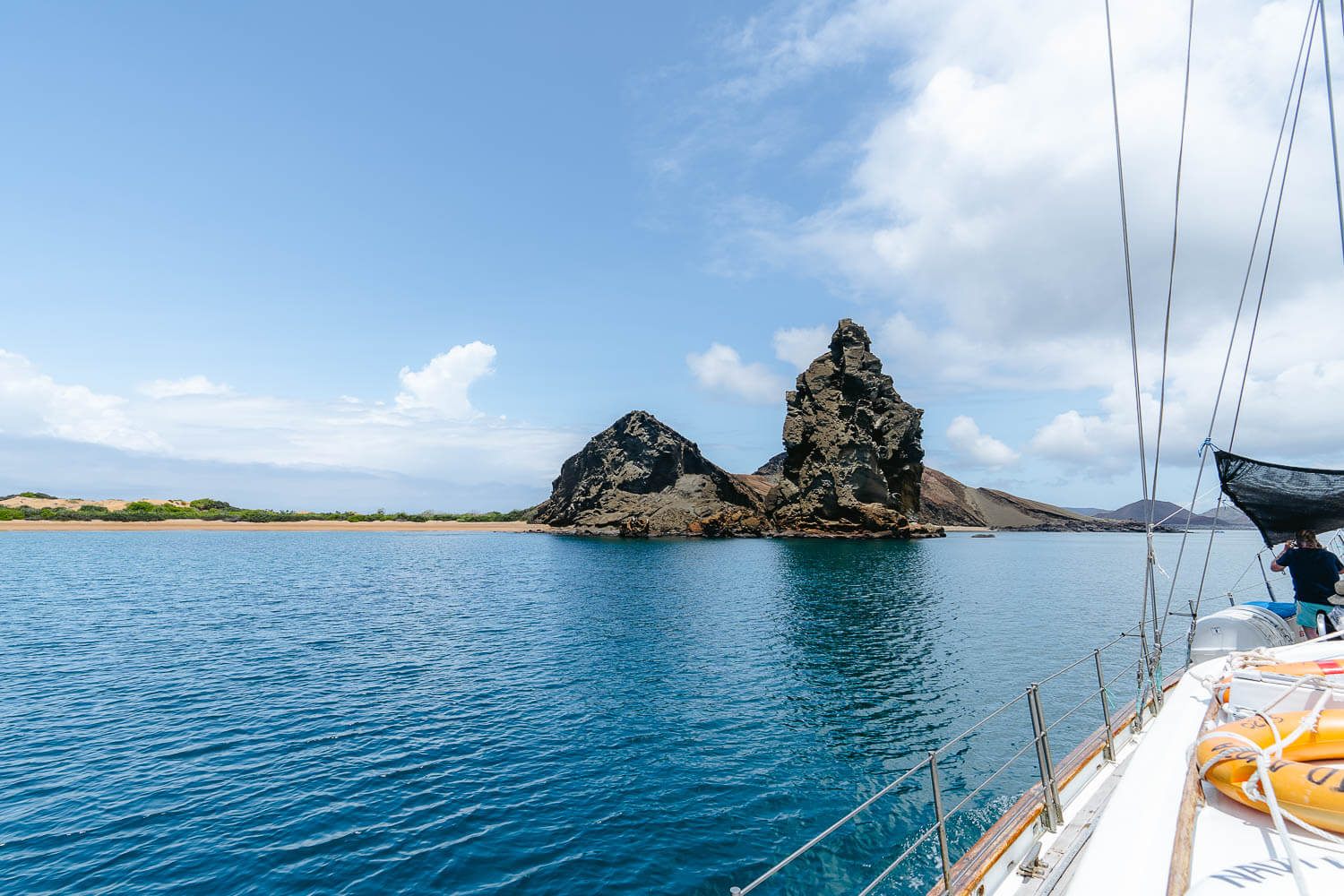 The goodbye to the Pinnacle Rock