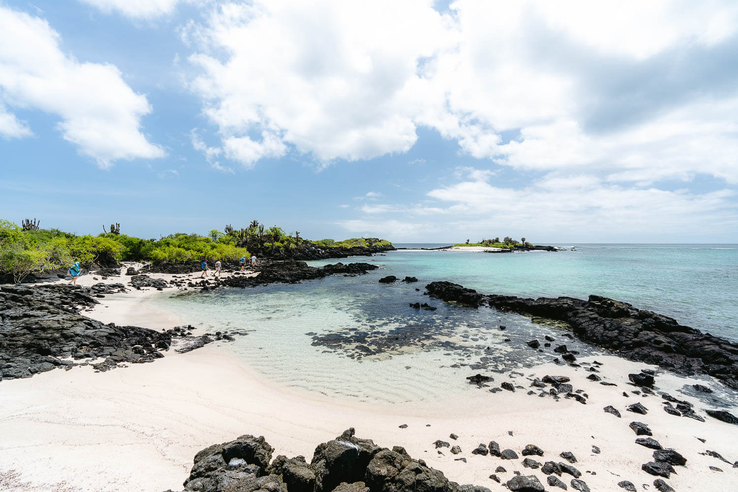 Loberia beach in Floreana Island - one of the best beaches in the Galapagos