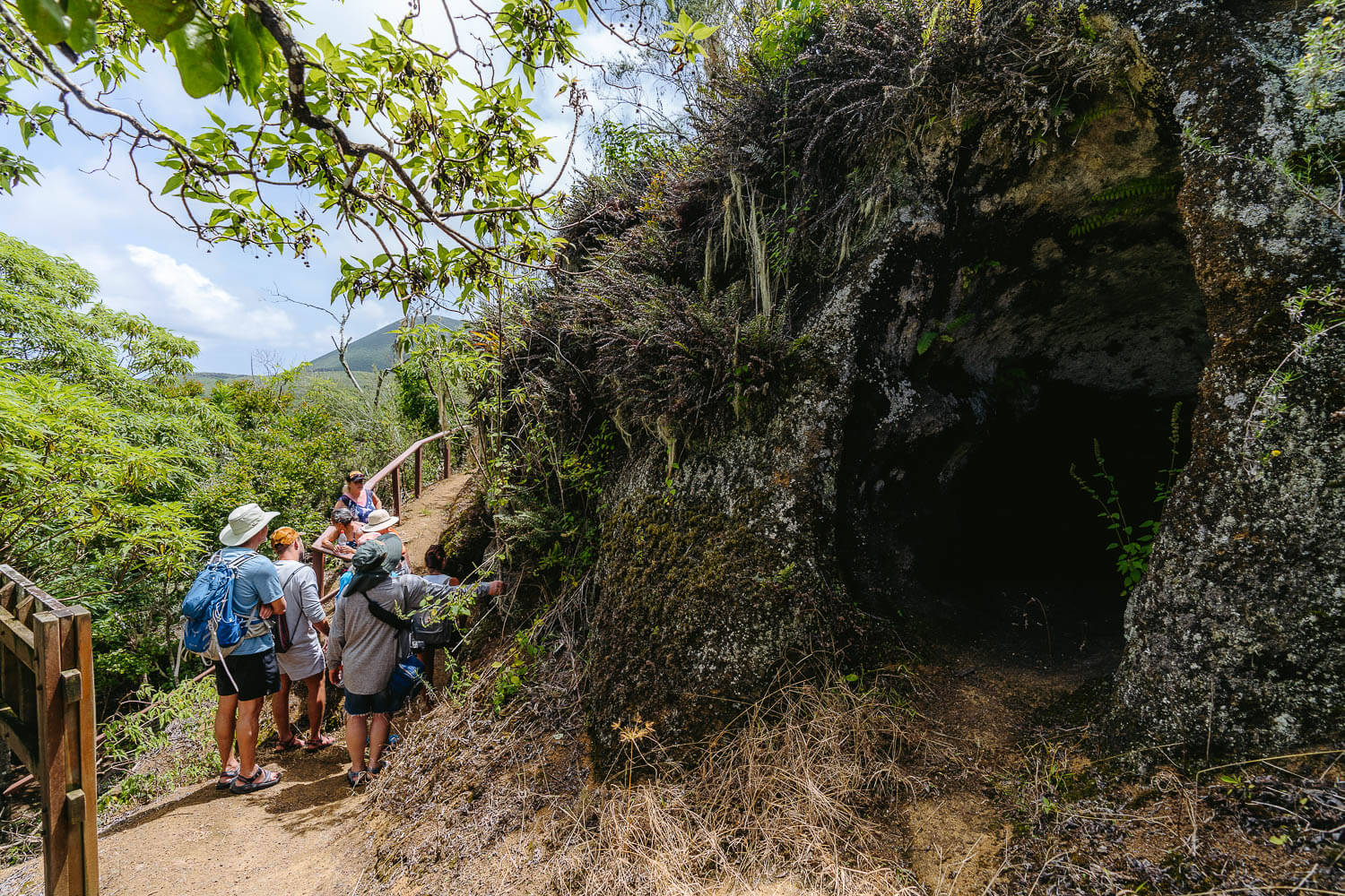 The pirate caves in Floreana Island