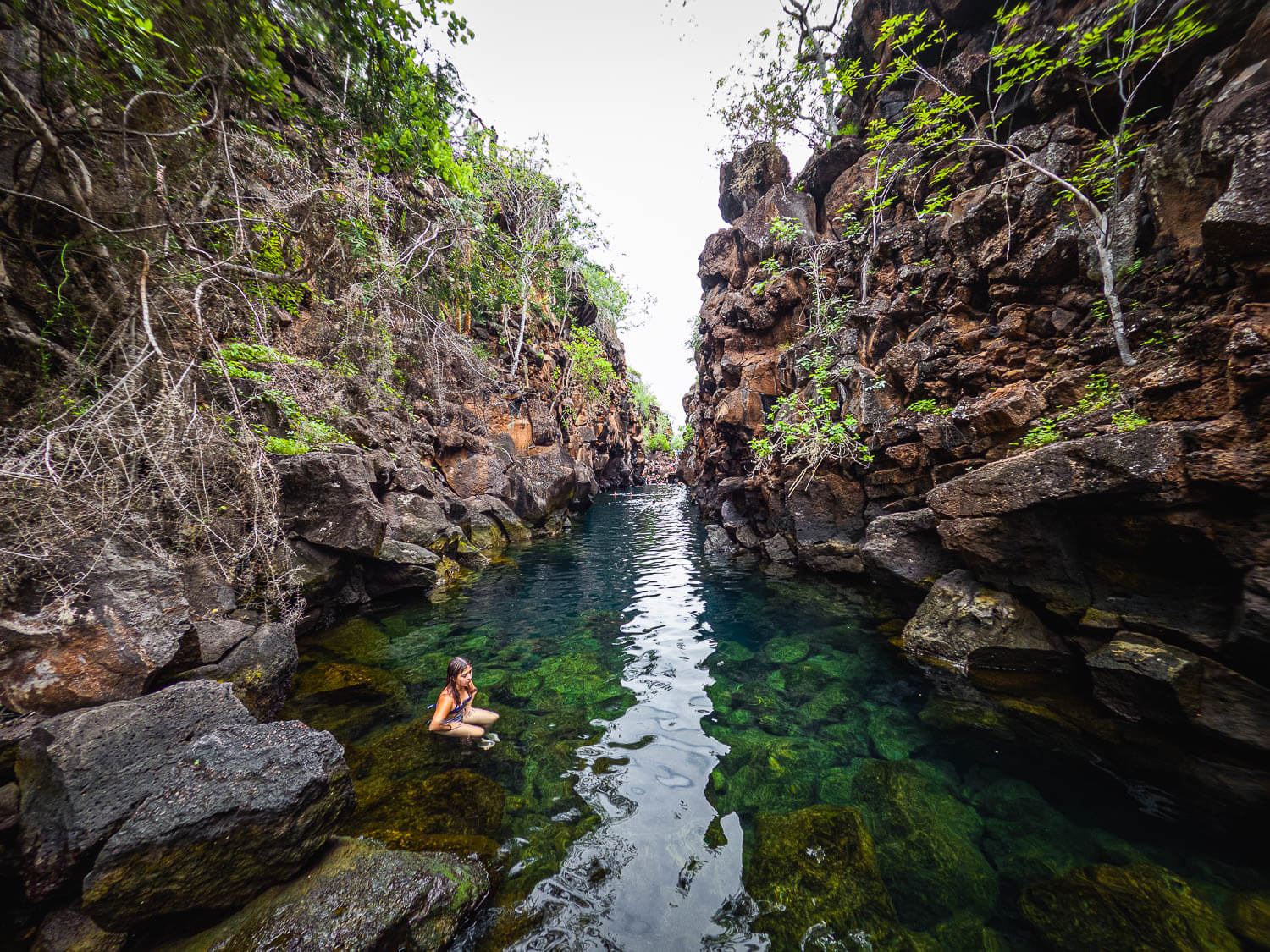 Las Grietas in Santa Cruz island