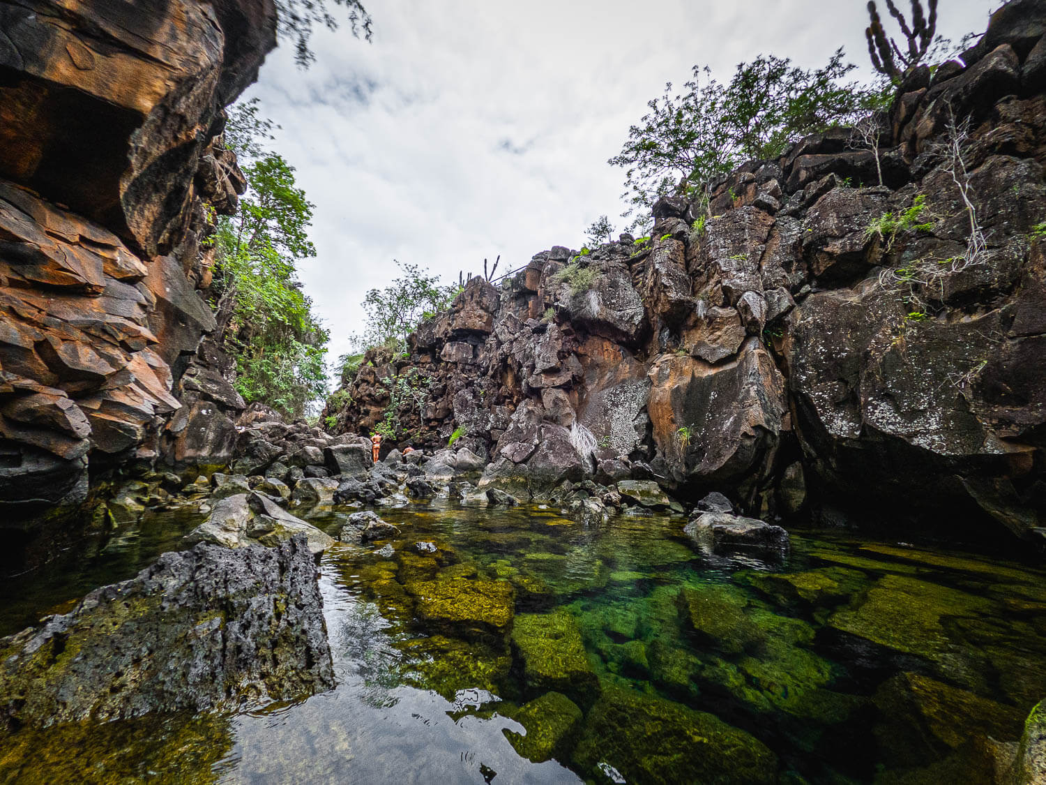 The second section of Las Grietas