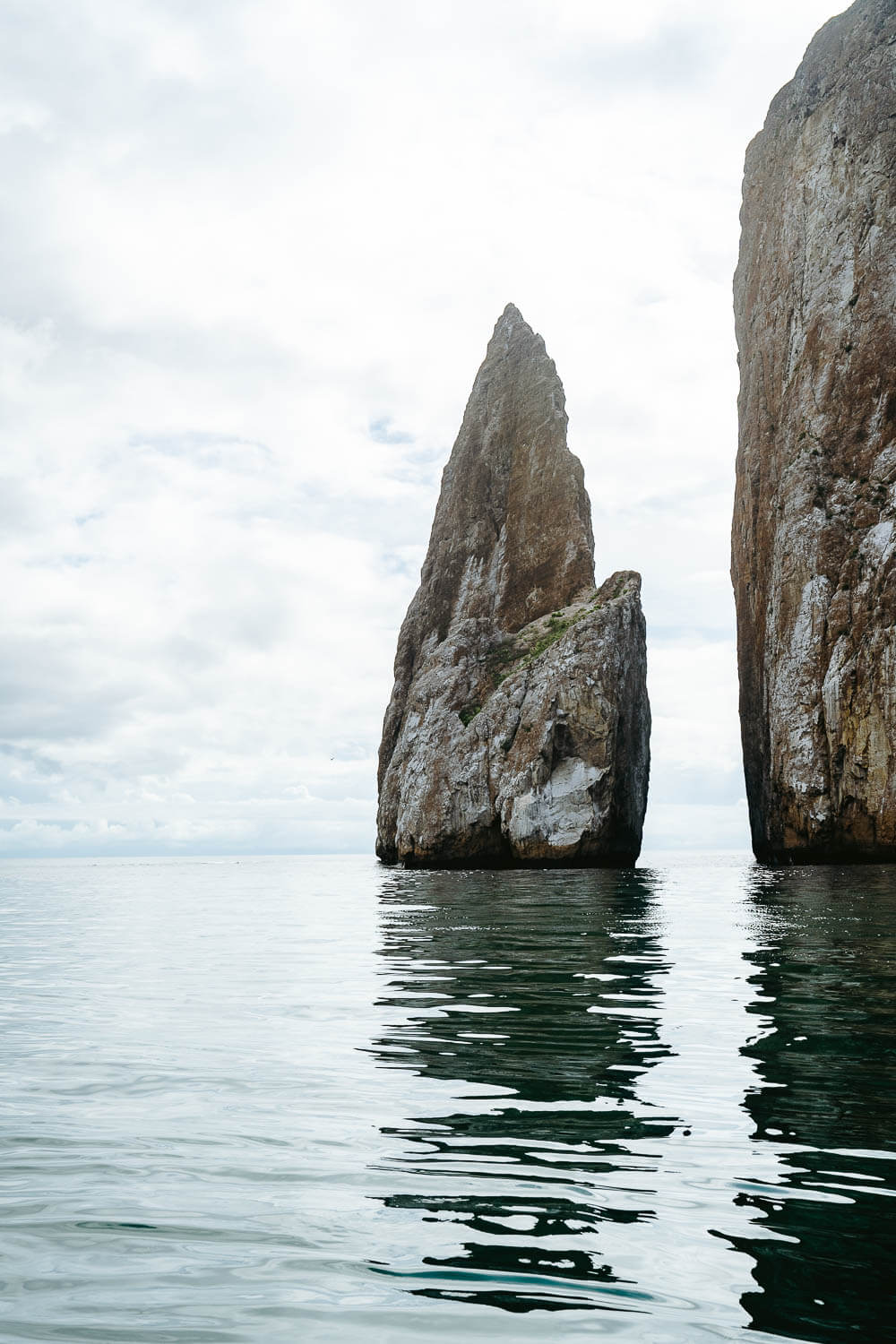 Leon Dormido Kicker Rock on the 360 Tour in San Cristobal