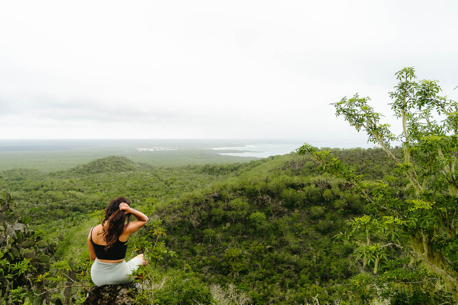 Wall of Tears Viewpoint in Isabela Island