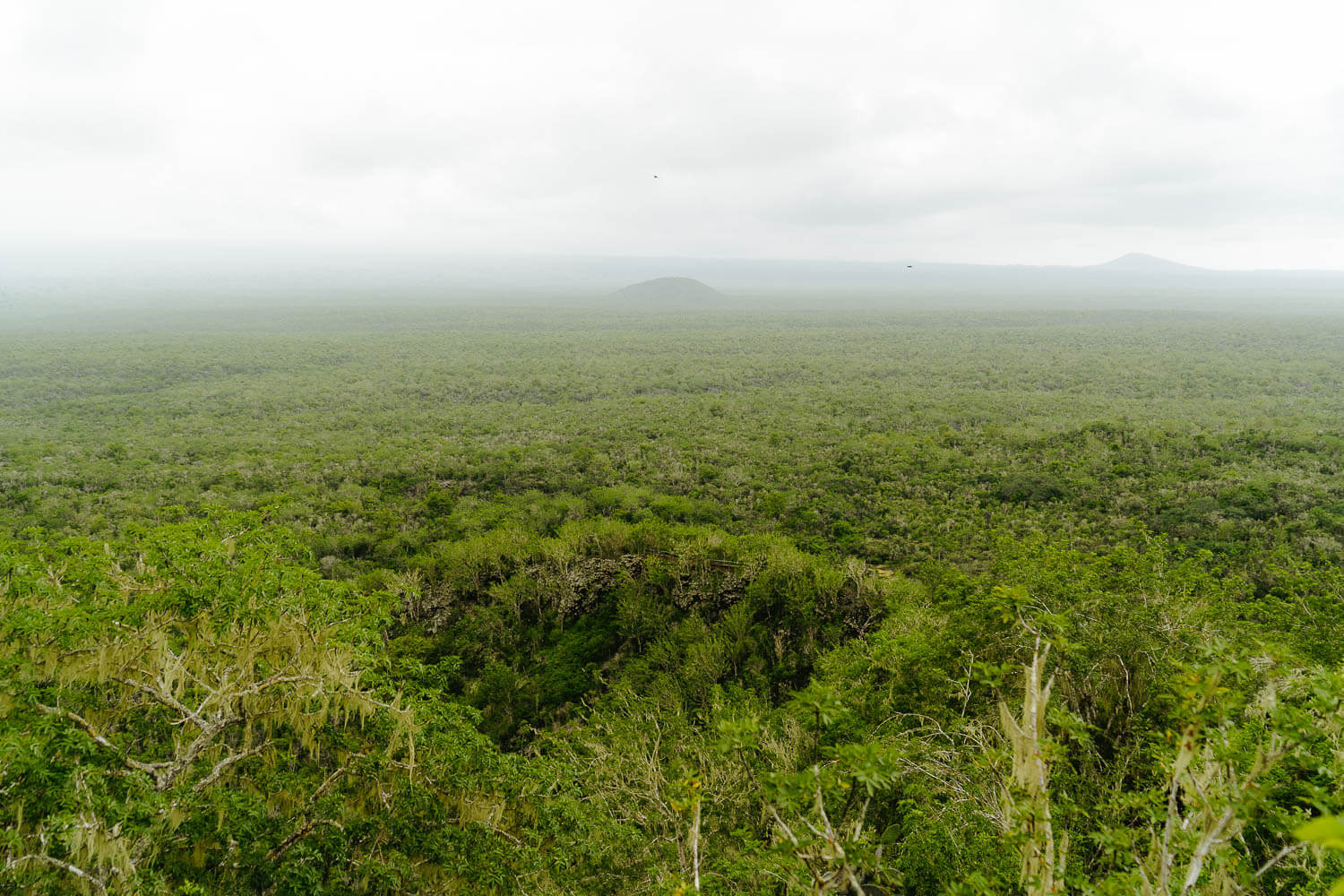 The view of the highlands from the Wall of Tears viewpoint