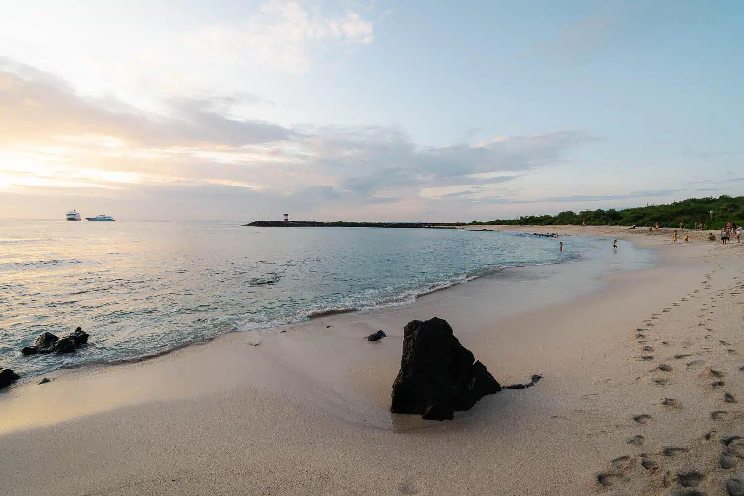 Punta Carola Beach one of the Best beaches in San Cristobal