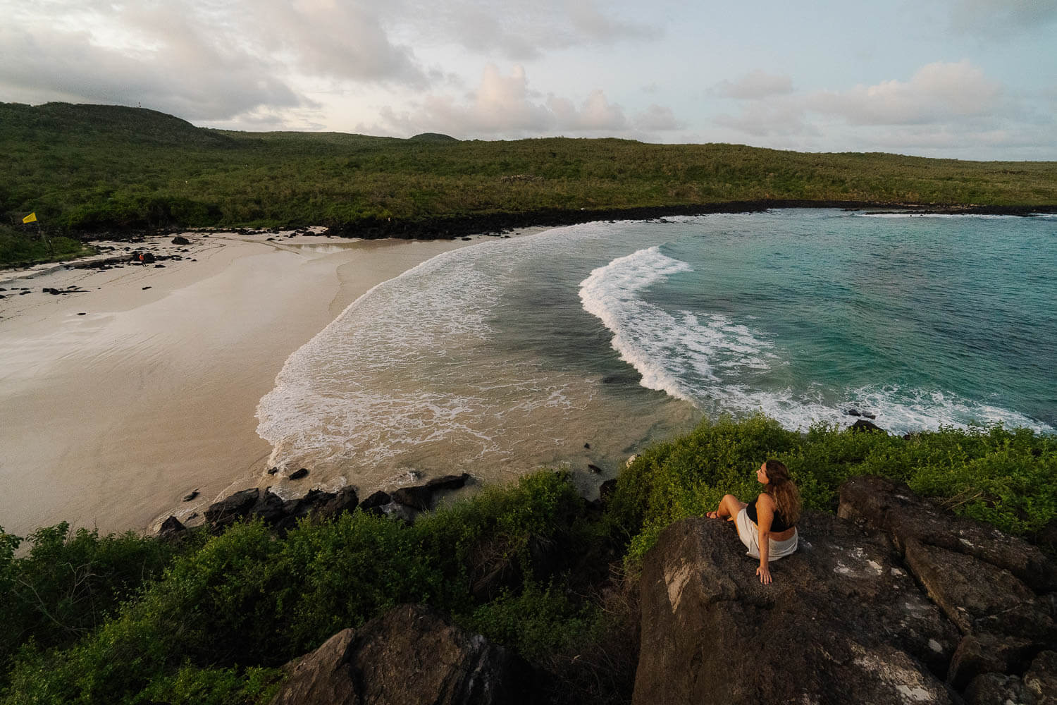 Puerto Chino beach in San Cristóbal, Galápagos - one of the best beaches in the Galapagos