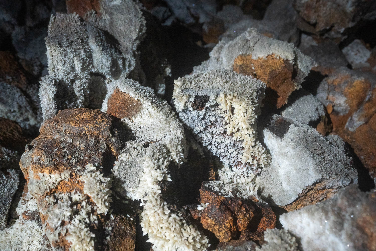 The Quartz inside Trillizos Volcano