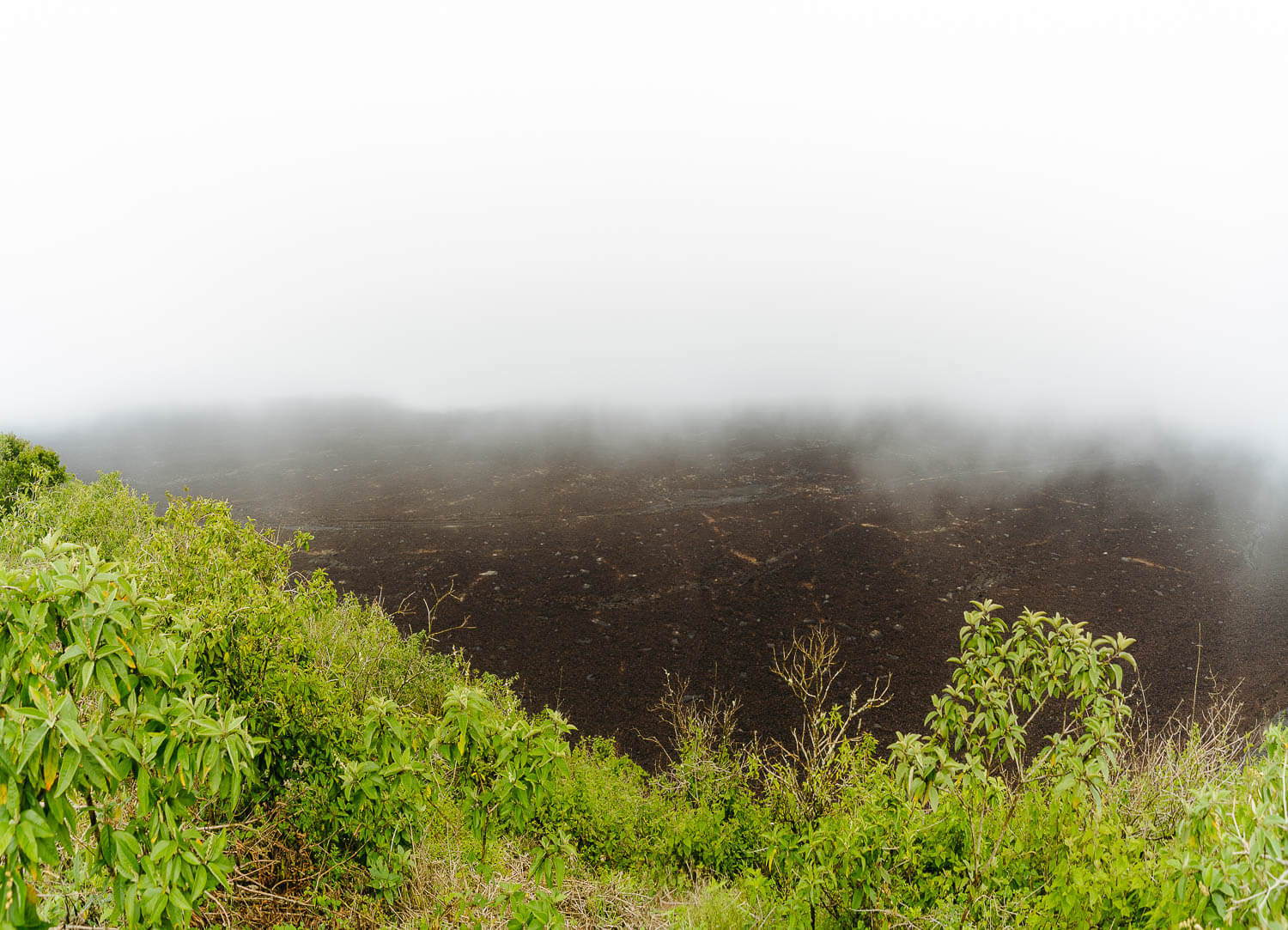 Sierra Negra Volcano without clouds